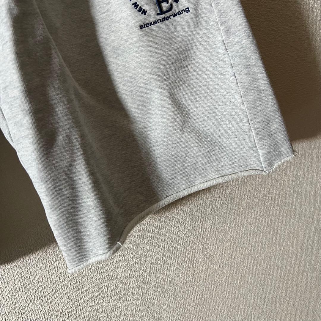 ALEXANDER WANG スウェット パンツ 現行品 オーバーサイズ グレー