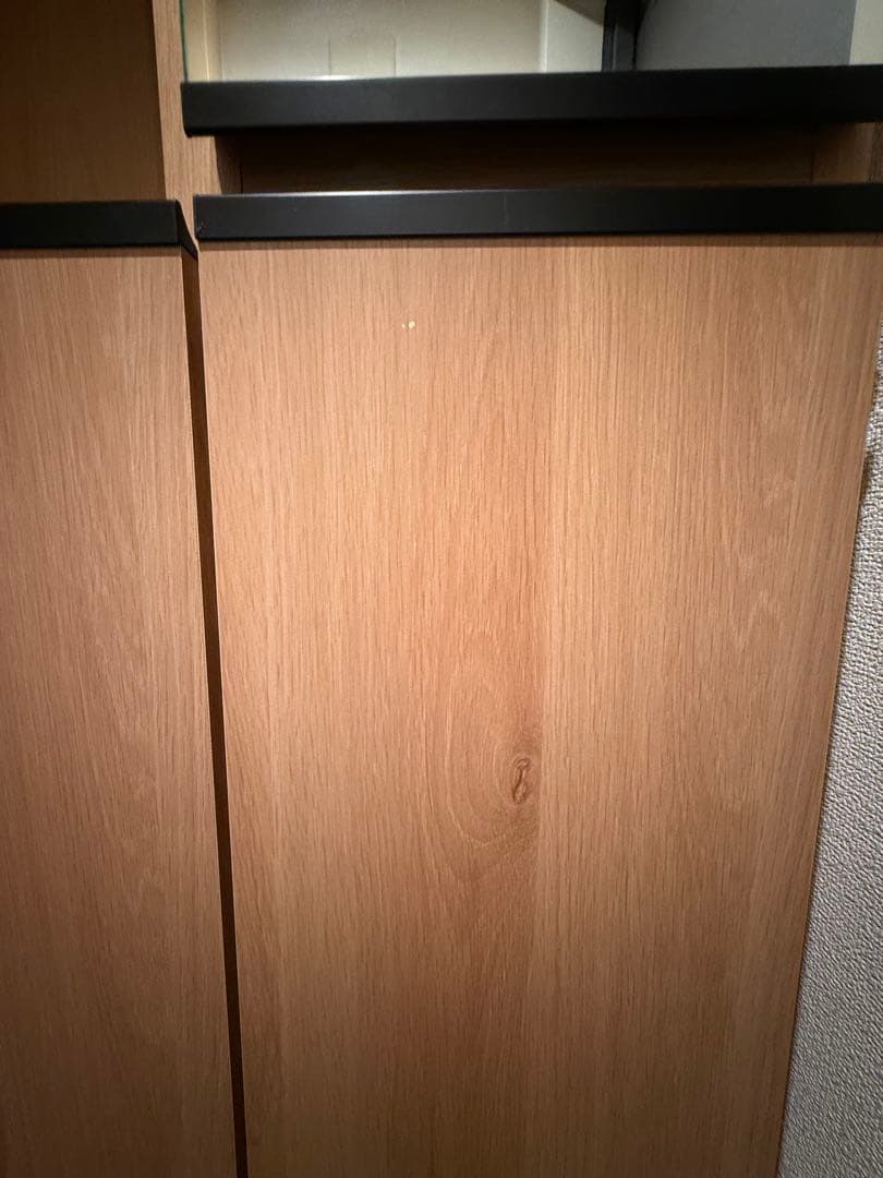 【美品】日本製大川家具　シューズボックス