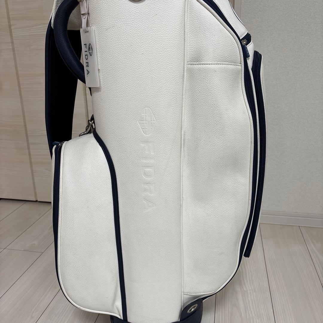 FIDRA ホワイト ゴルフバッグ