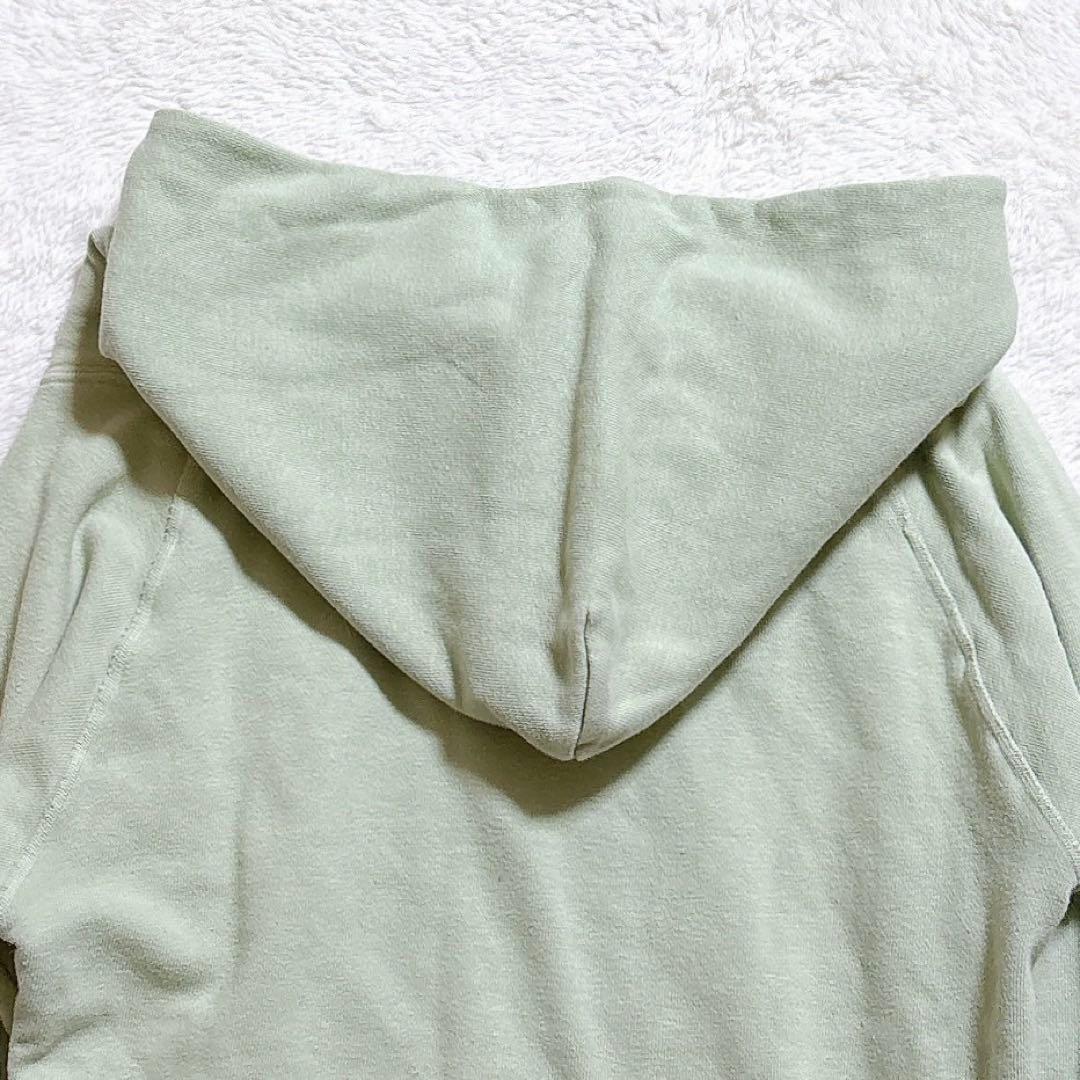 KAPITAL SURF パーカー ロゴ グリーン ２