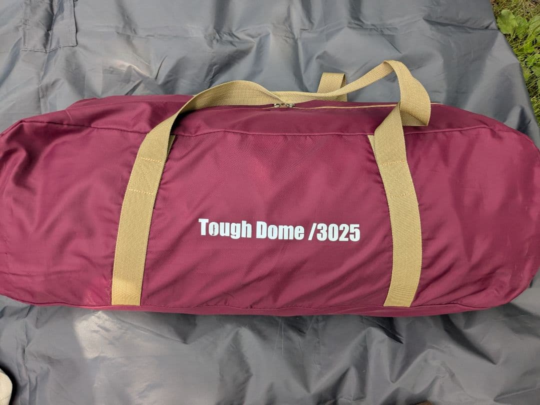 コールマン　タフドーム/3025　バーガンディ　インナーマットのおまけ付き