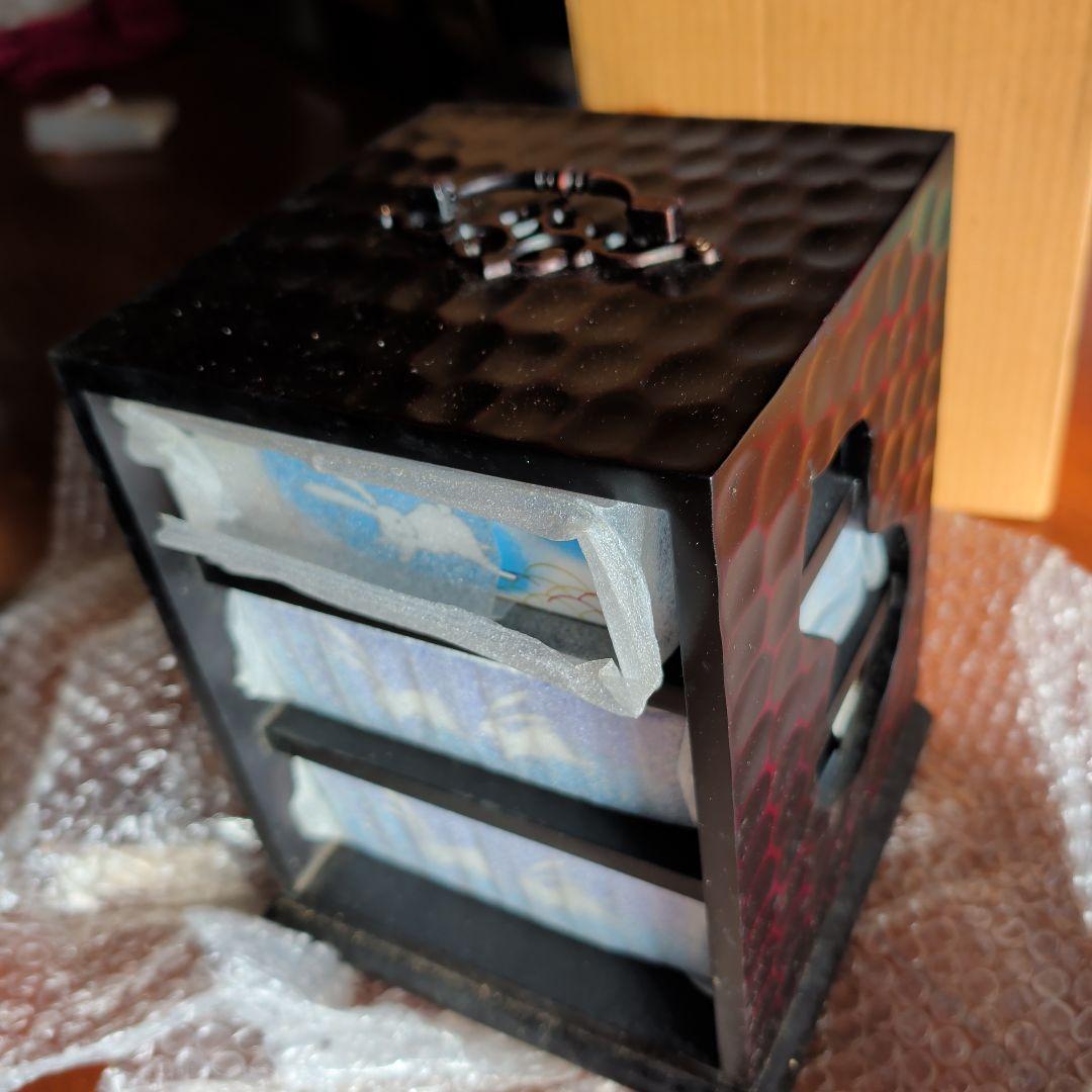 鎌倉彫徳島工芸品　遊山箱