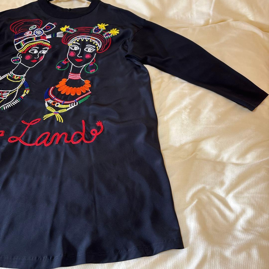 【美品】✨トクコプルミエヴォル✨二人の女性で豪華な刺繍のチュニック❣️