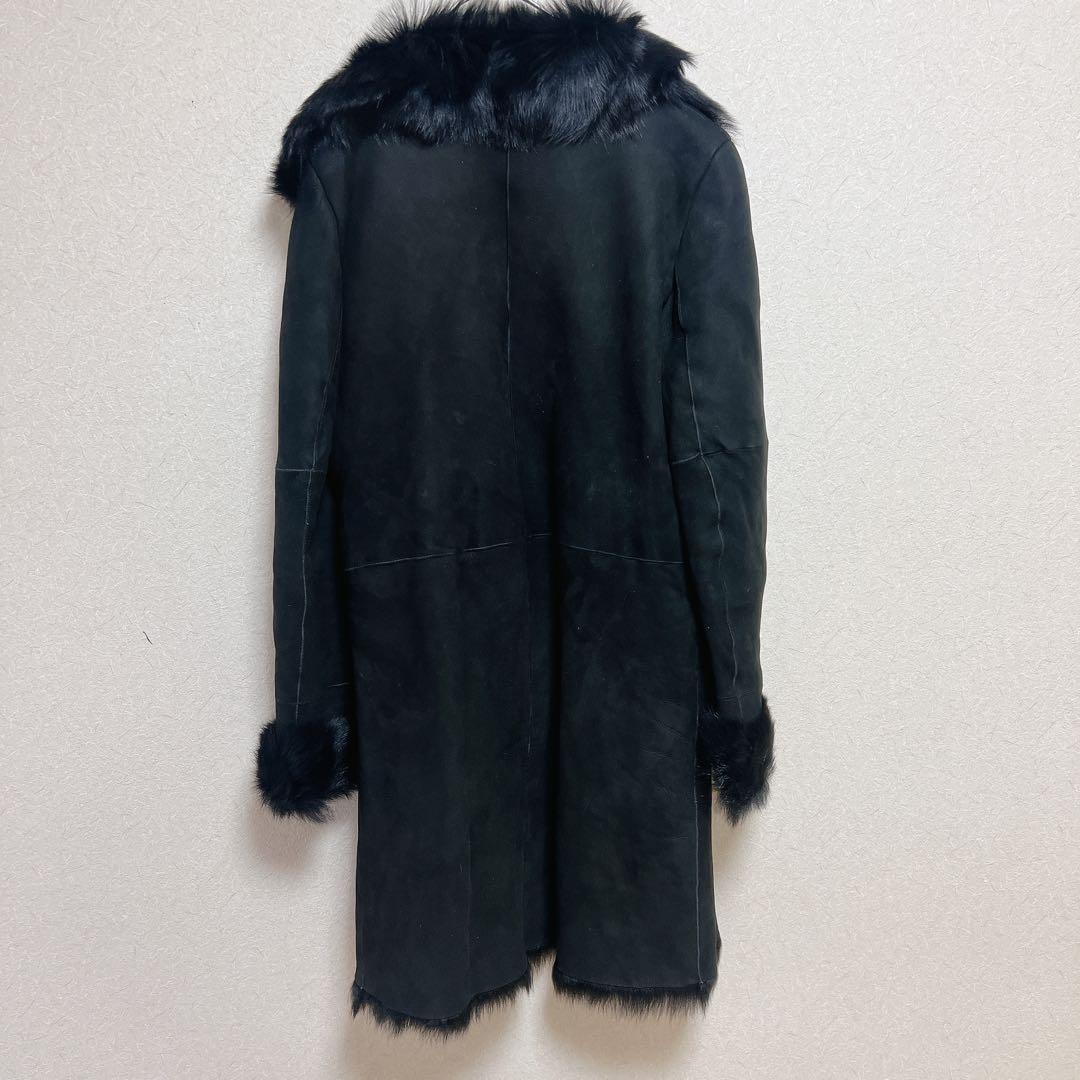 トスカーナムートン　JOSEPH ジョゼフ　ムートンコートS 黒　リアルファー