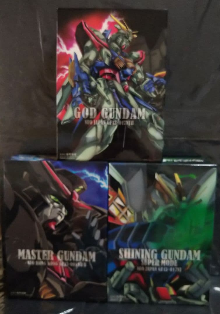 大*将様 【機動武闘伝Gガンダム】メモリアルBOX初回版DVD 壱/弐/参　全4