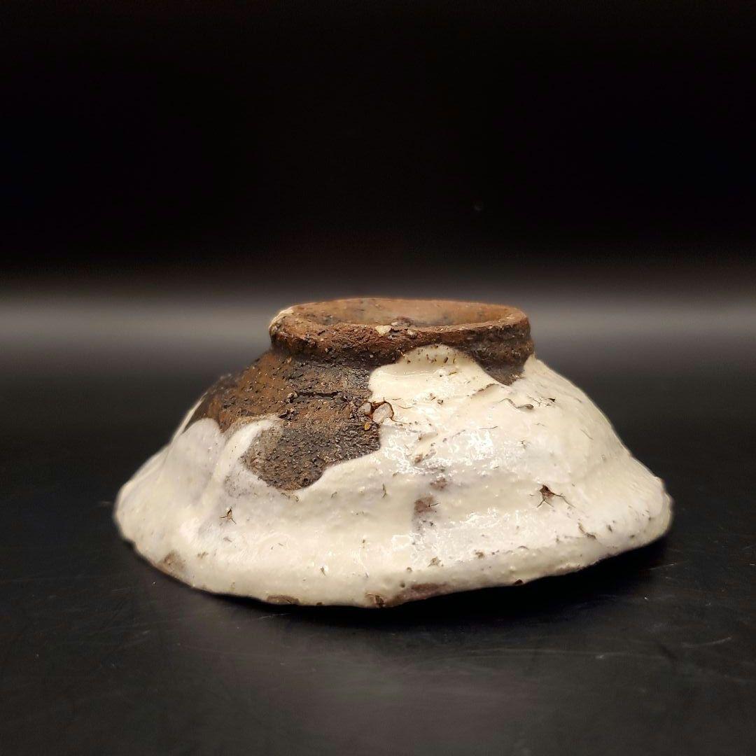 辻村史朗　粉吹ぐい呑　盃　粉引