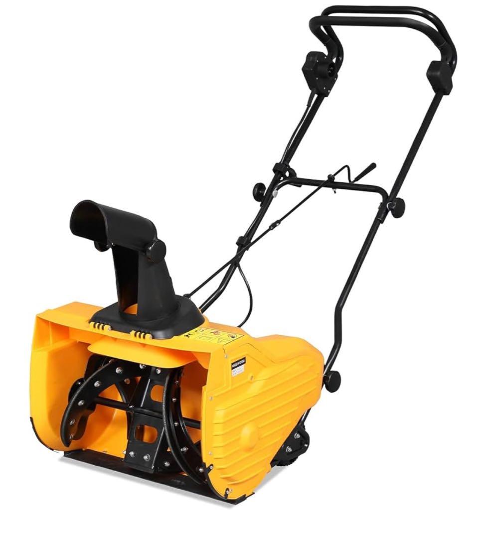 1回使用、ハイガー電動1600W 除雪機