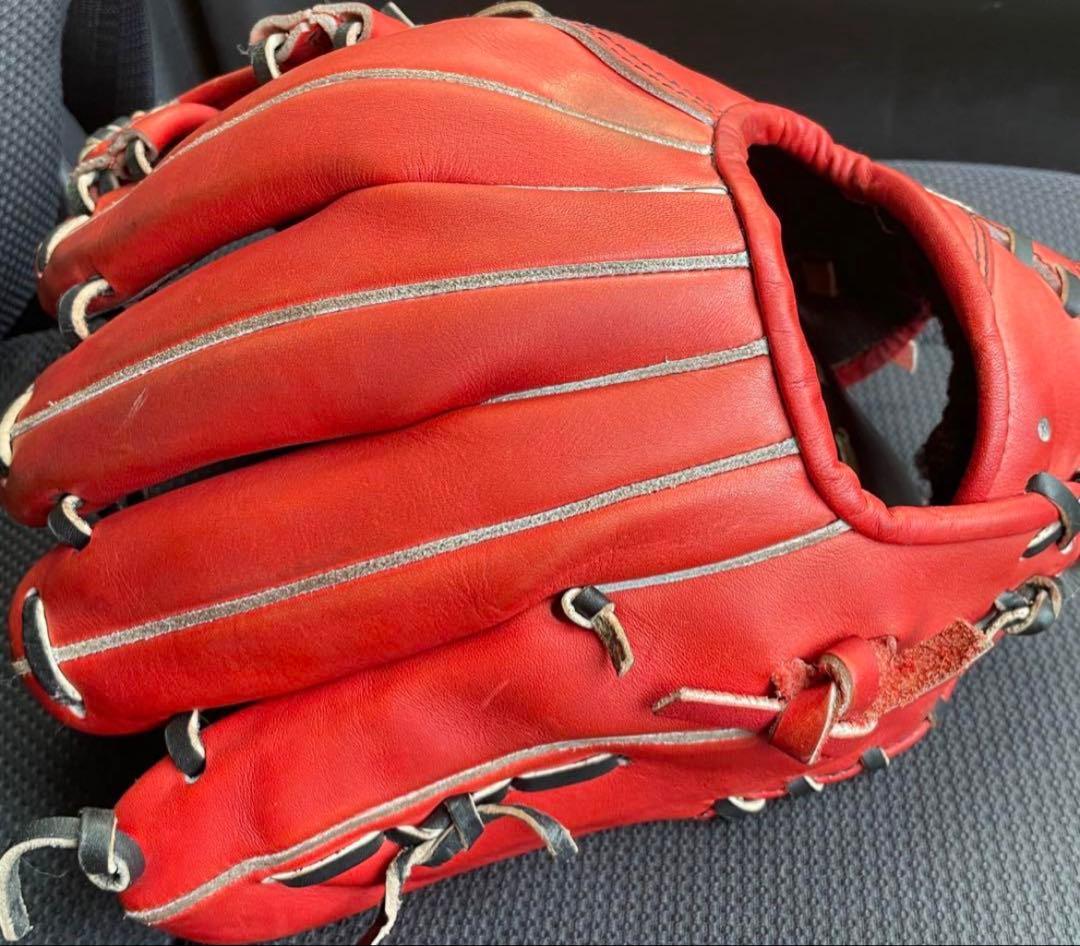 Zeems 赤 レザー グローブ Zecoria