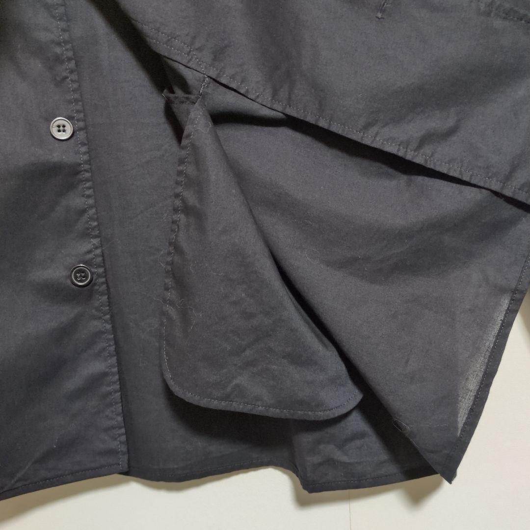 美品　ヨウジヤマモトプールオム　シャツジャケット　19SS　黒　ビックシルエット