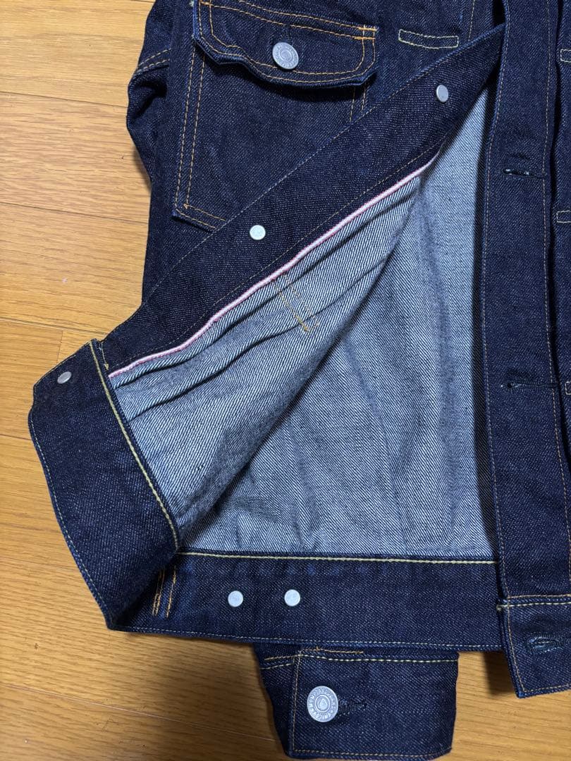 tomo1203　桃太郎ジーンズ　デニムジャケット　2105SP セカンド