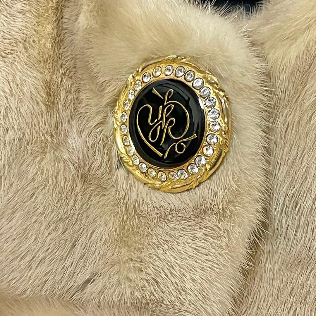 SAGAMINK  桂由美 パールミンク 毛皮 クロップド丈 コート