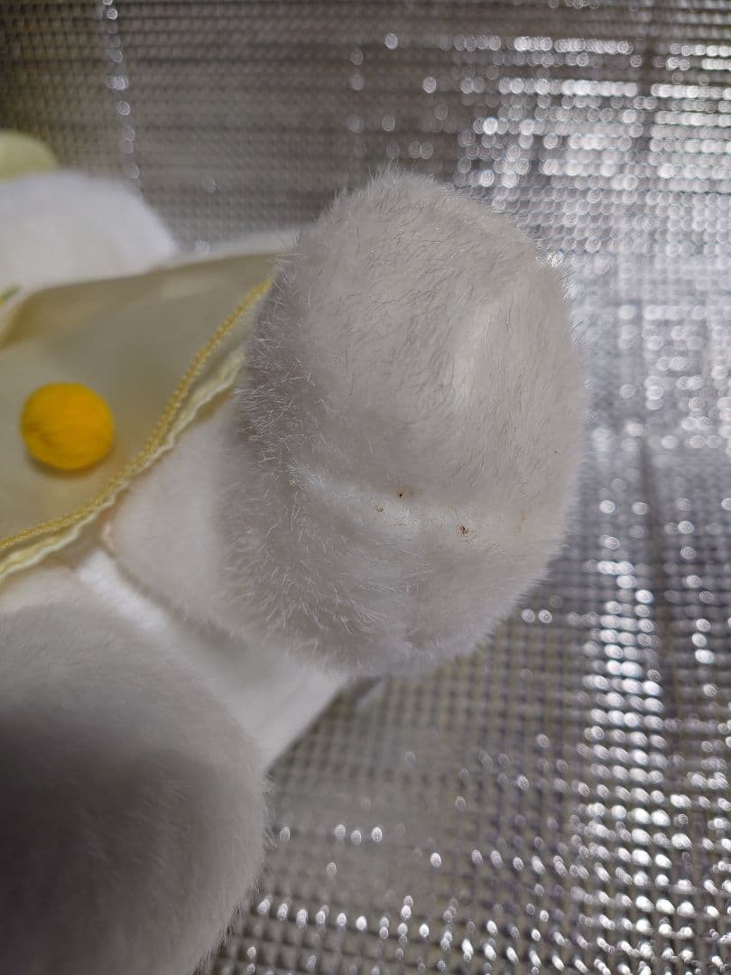 希少 平成レトロ 2000年 キティー ぬいぐるみ ドレス 花 Lサイズ