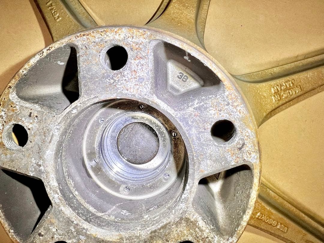 AVS MODEL 7 Limited 17インチ クロームメッキ 2本 当時物