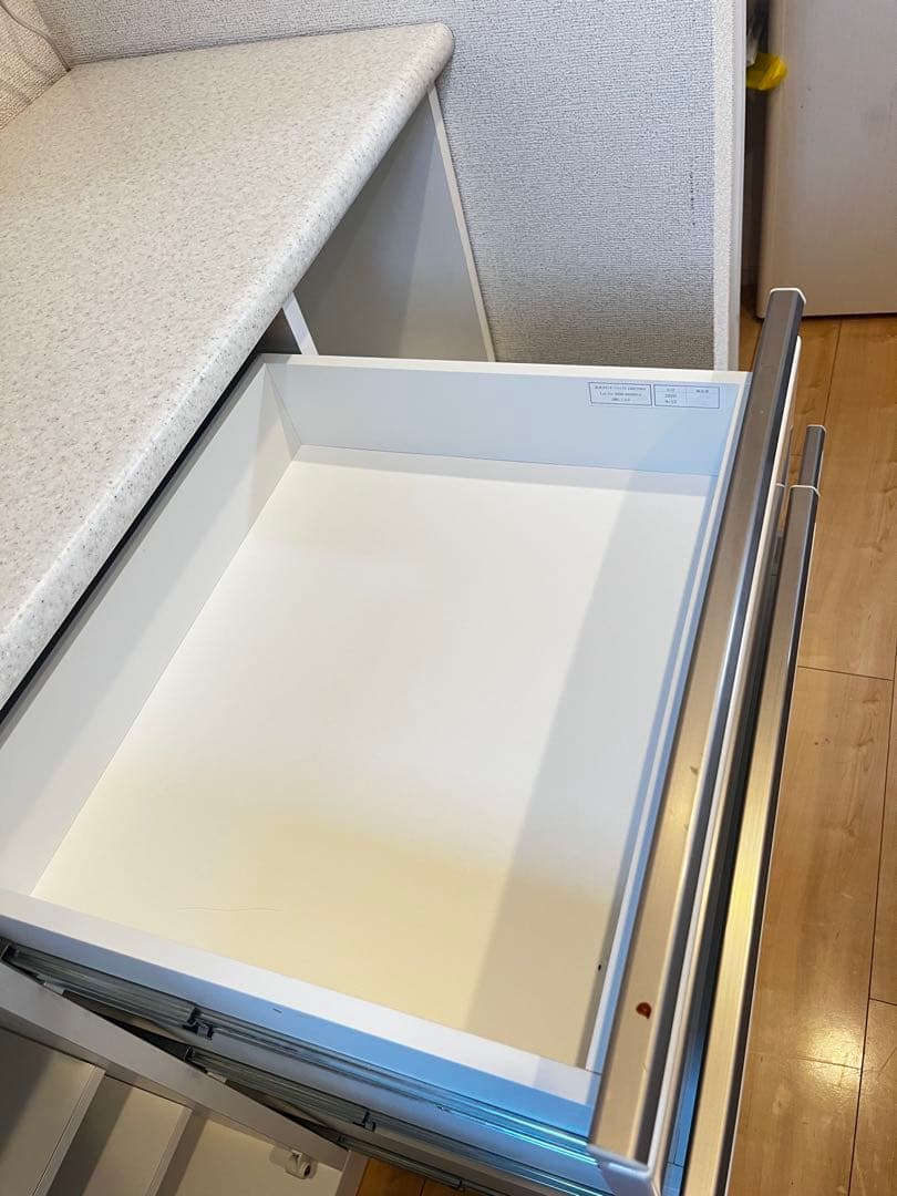 tomoニトリ　レンジボード　食器棚