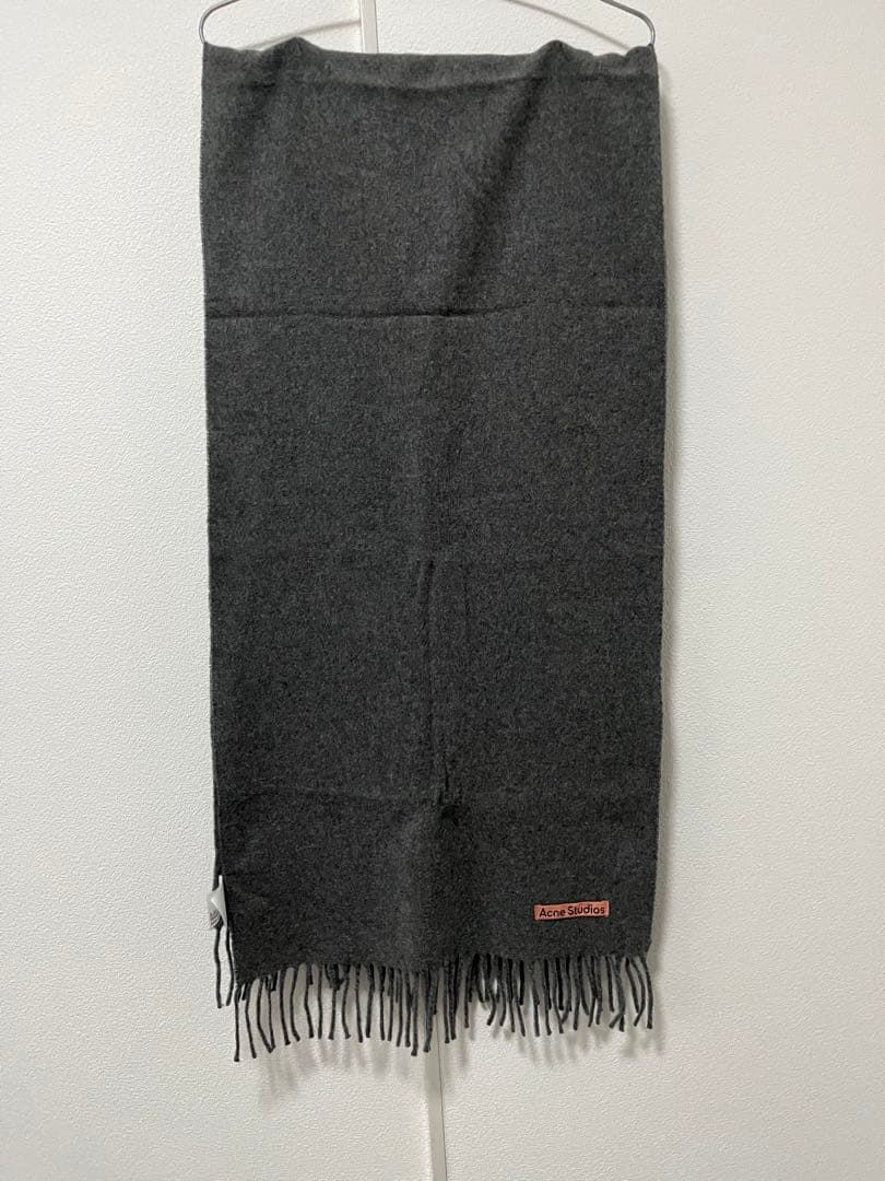 Acne studios グレー　大判ストール