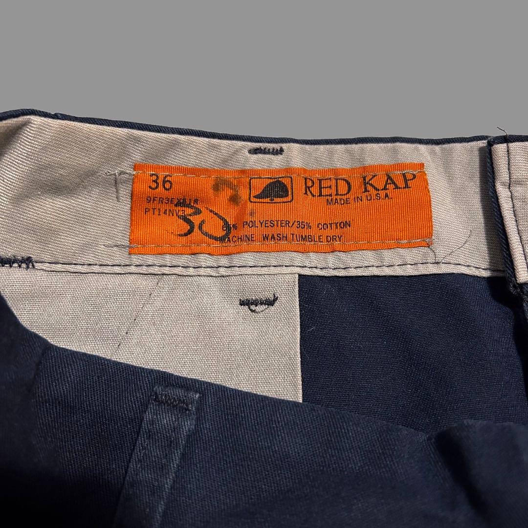 ★90s USA製 REDKAP レッドキャップ ワークパンツ ネイビー