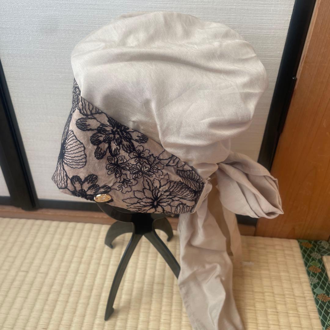 BAREN スカーフハット　美品　おしゃれ　医療用ケア帽子