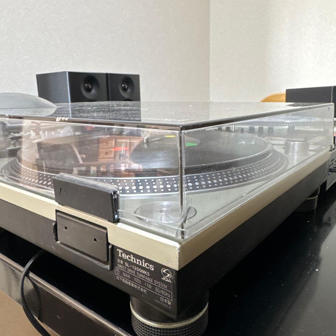 【お値下げしました】Technics SL-1200MK5 ターンテーブルセット