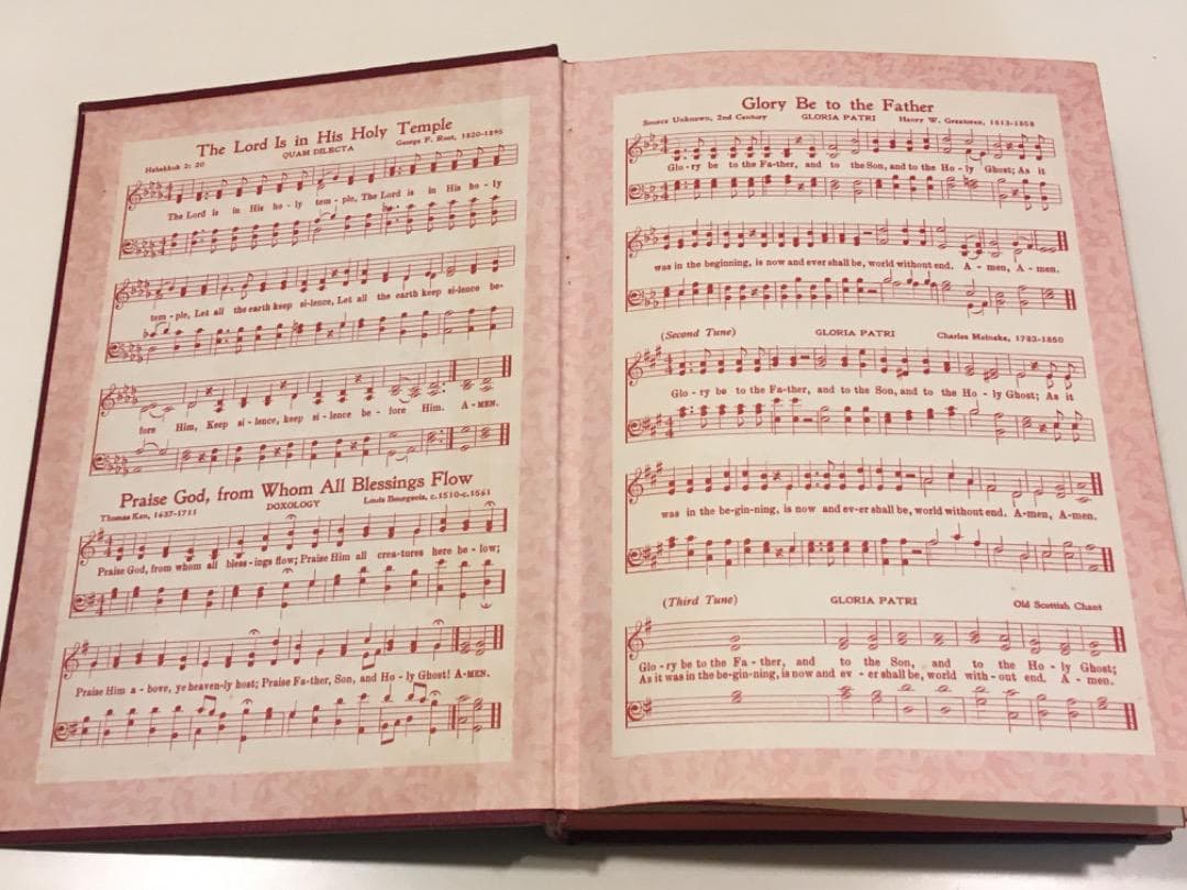 洋書　古書　worship and service hymnal 1958
