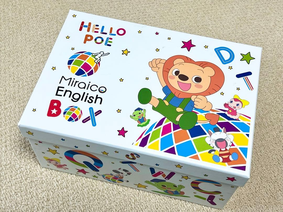 ミライコ イングリッシュDVD 15枚・CD3枚セット