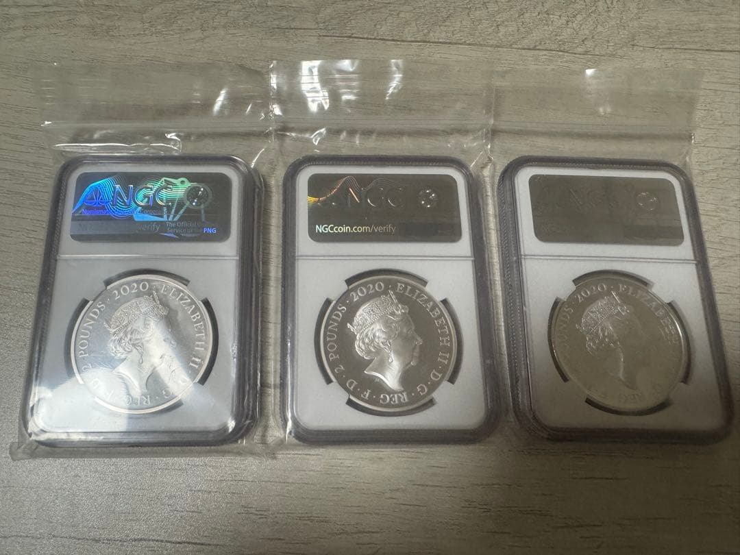 【NGC最高鑑定　PF70】ロイヤルミント007 銀貨　