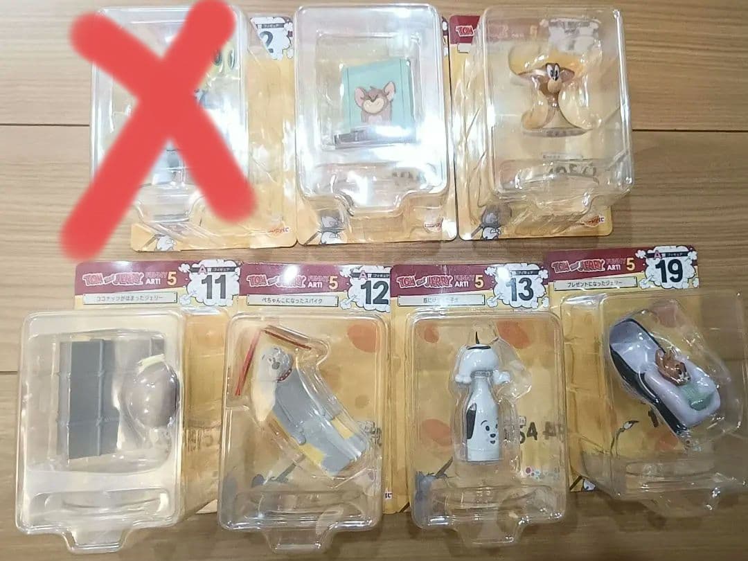 【トムとジェリーハッピーくじ】フィギュア6つまとめ売り＋おまけ付き