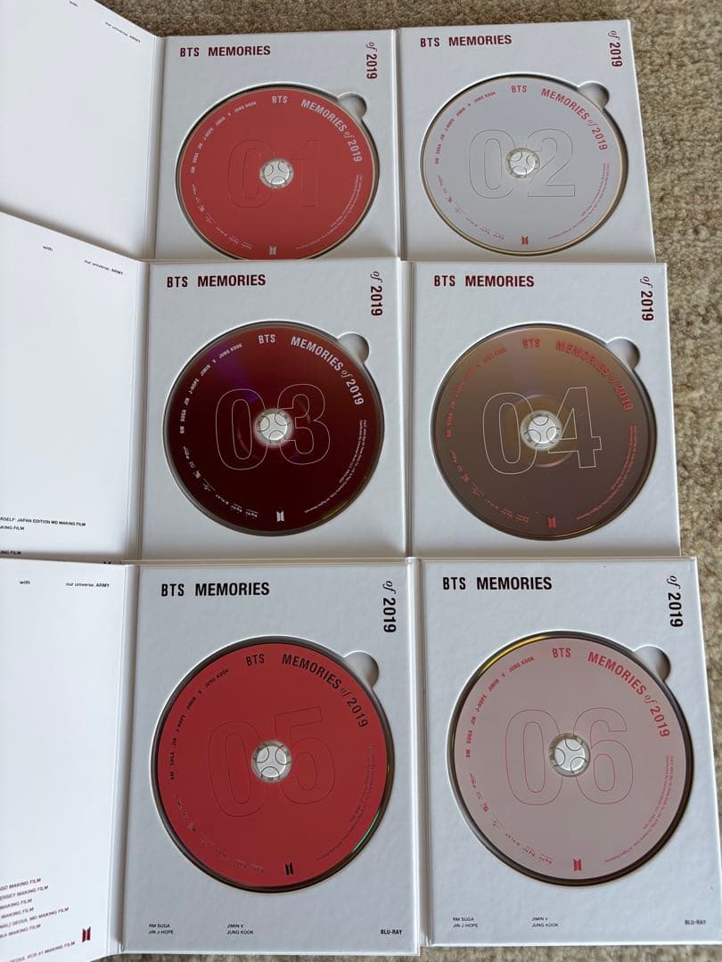 BTS Blu-ray等セット（ハッピーエバーアフター、メモリーズ等）