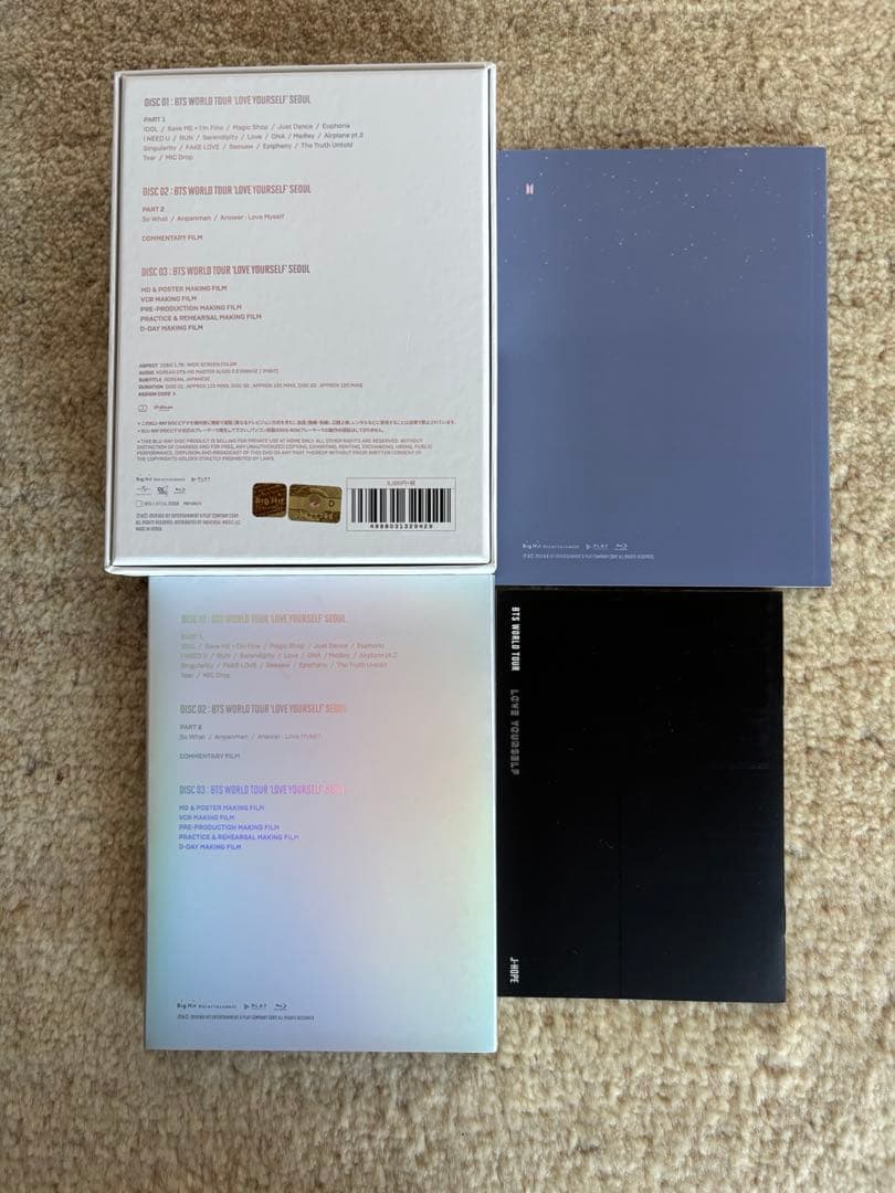 BTS Blu-ray等セット（ハッピーエバーアフター、メモリーズ等）