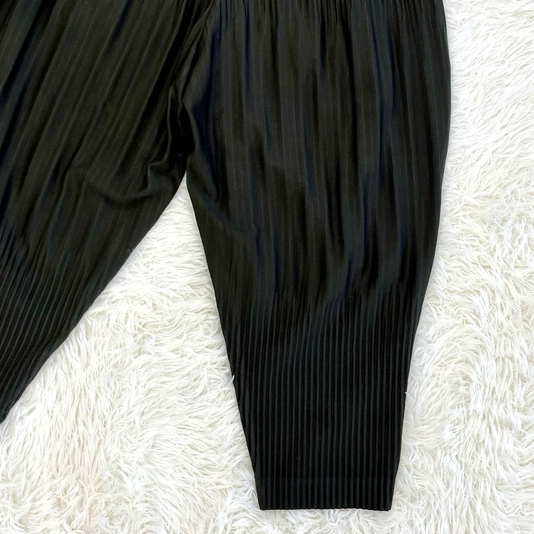【美品】オムプリッセイッセイミヤケ・サルエルパンツ・プリーツ・