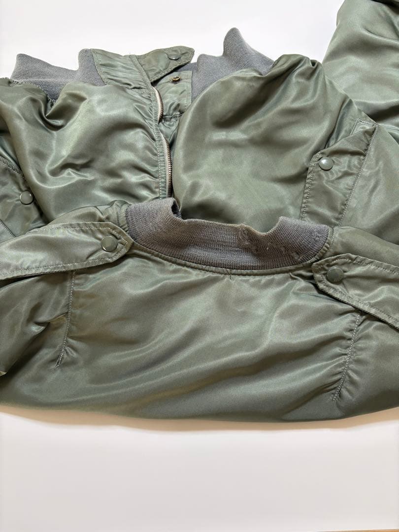 実物米軍USAFA L2-B 貴重なXLサイズ　美品 L2B　（MA-1）