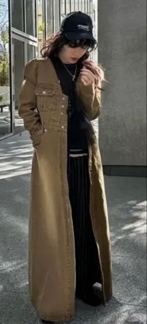 えみさん専用ADORABLE BACK RIBBON DENIM DRESS