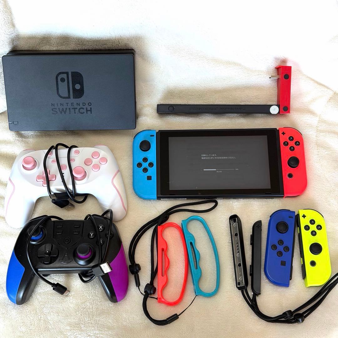 Nintendo Switch 赤/青 本体 プロコントローラー付