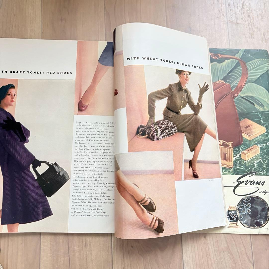 【洋書・希少】ヴィンテージ VOGUE 1953年9月号