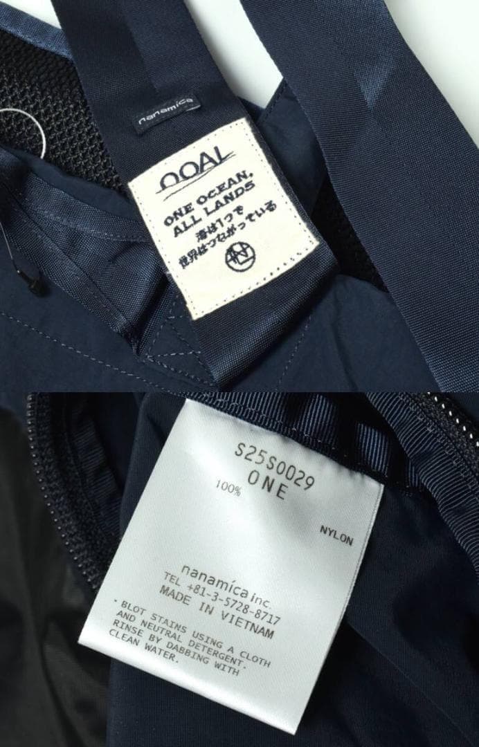 未使用 ナナミカ Surf Camp Duffel ダッフルバッグ ネイビー