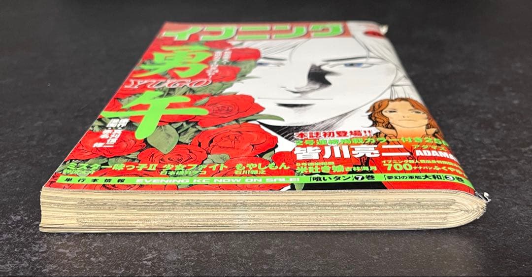 ●イブニング 2007年 8号 ●新連載 ADAMAS 皆川亮二●バガボンド予告