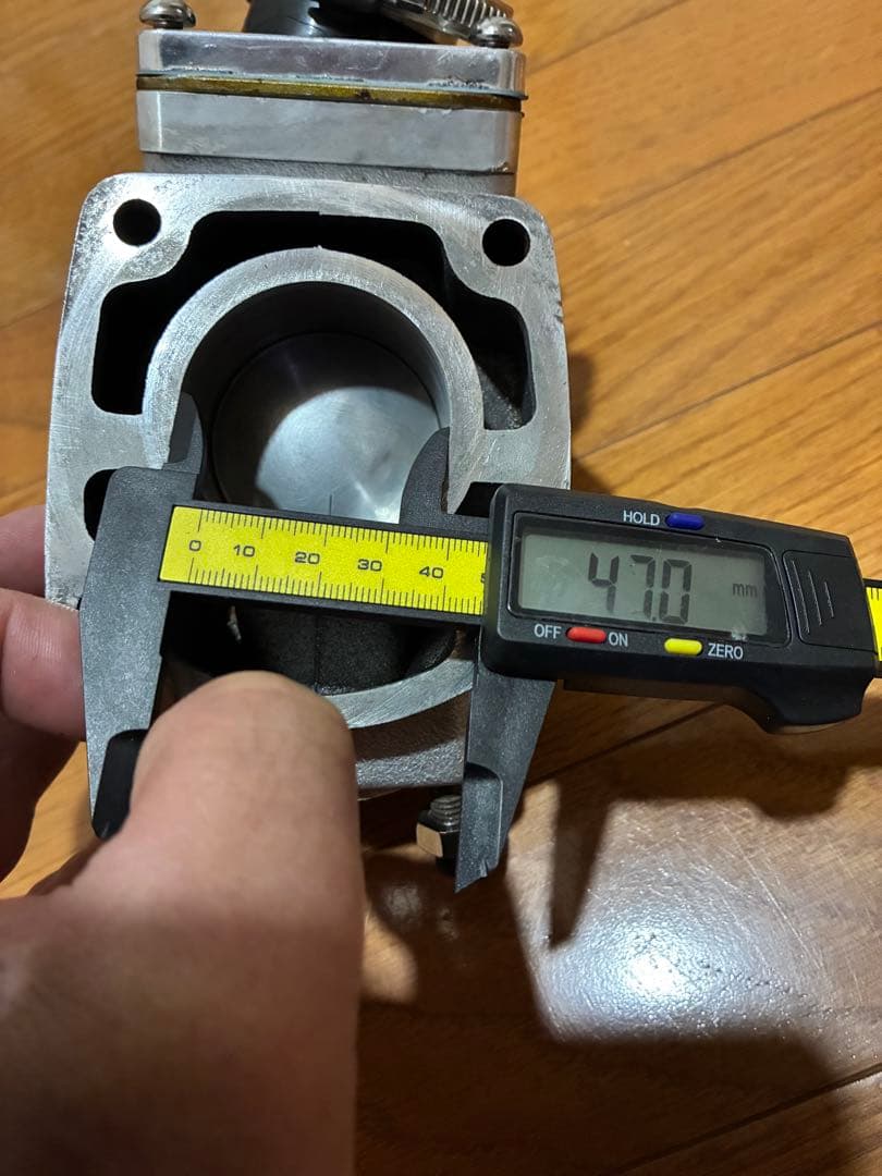 リップス72cc ボアアップシリンダー　ベッド　ビックリード