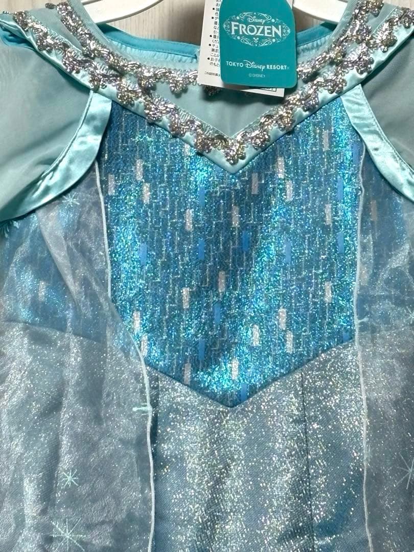 ディズニー　ビビディ・バビディ・ブティックドレス　アナと雪の女王　エルサ　120