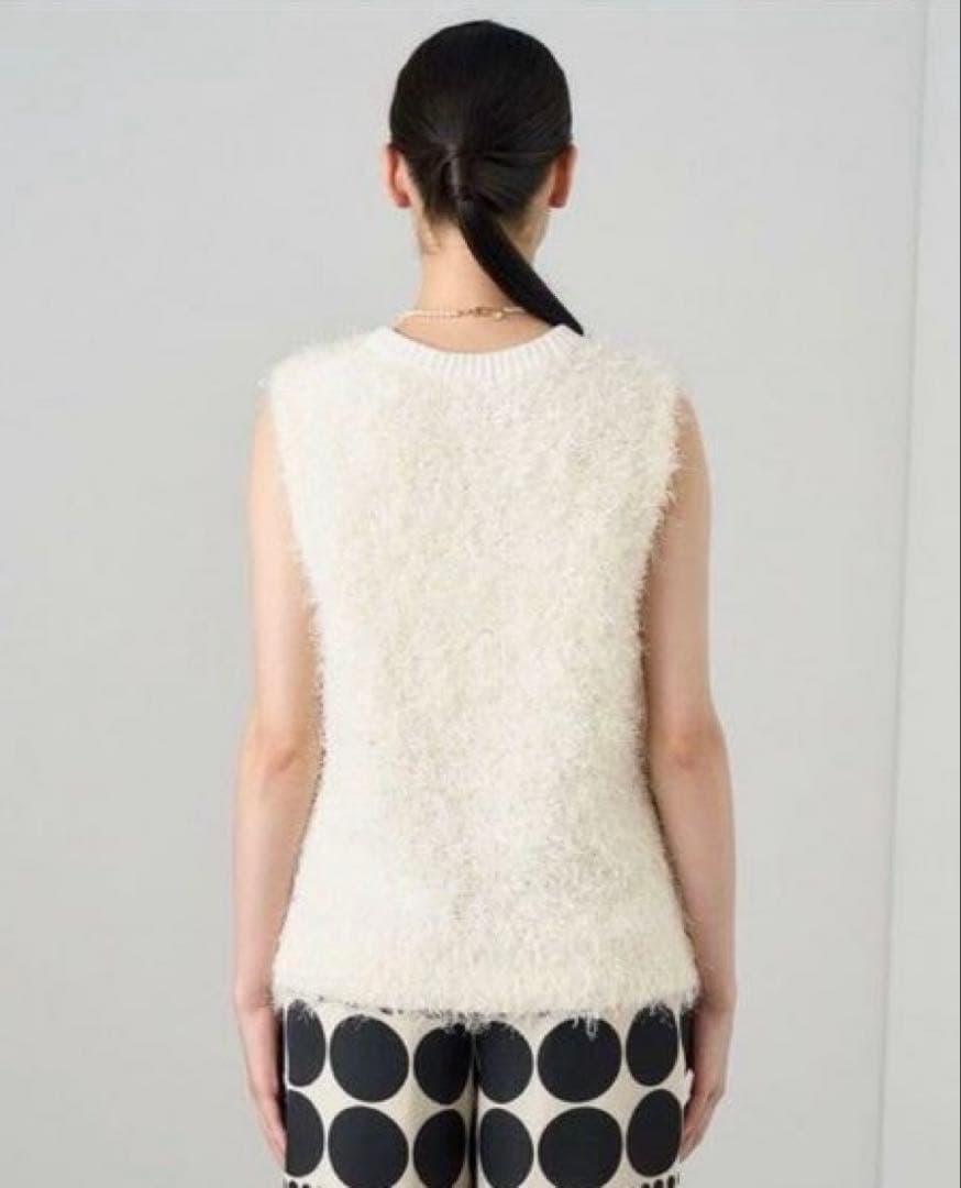 ここ【未使用品】ANAYIアナイ　ペーパーフェザーモールジレ　２点