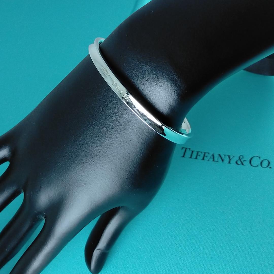 ★SALE★【ティファニー】１８３７　ナロー　カフ　バングル　2404