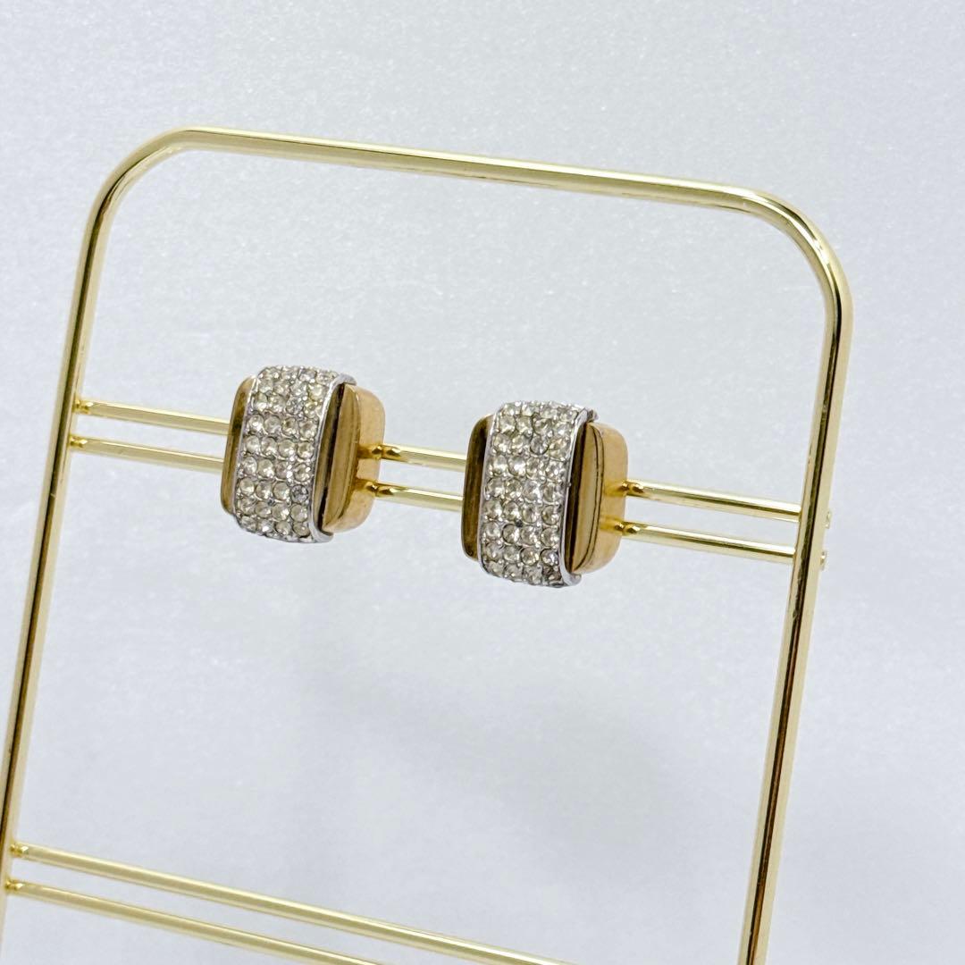 GIVENCHY ヴィンテージ パヴェストーン　 ネックレス　イヤリング　セット