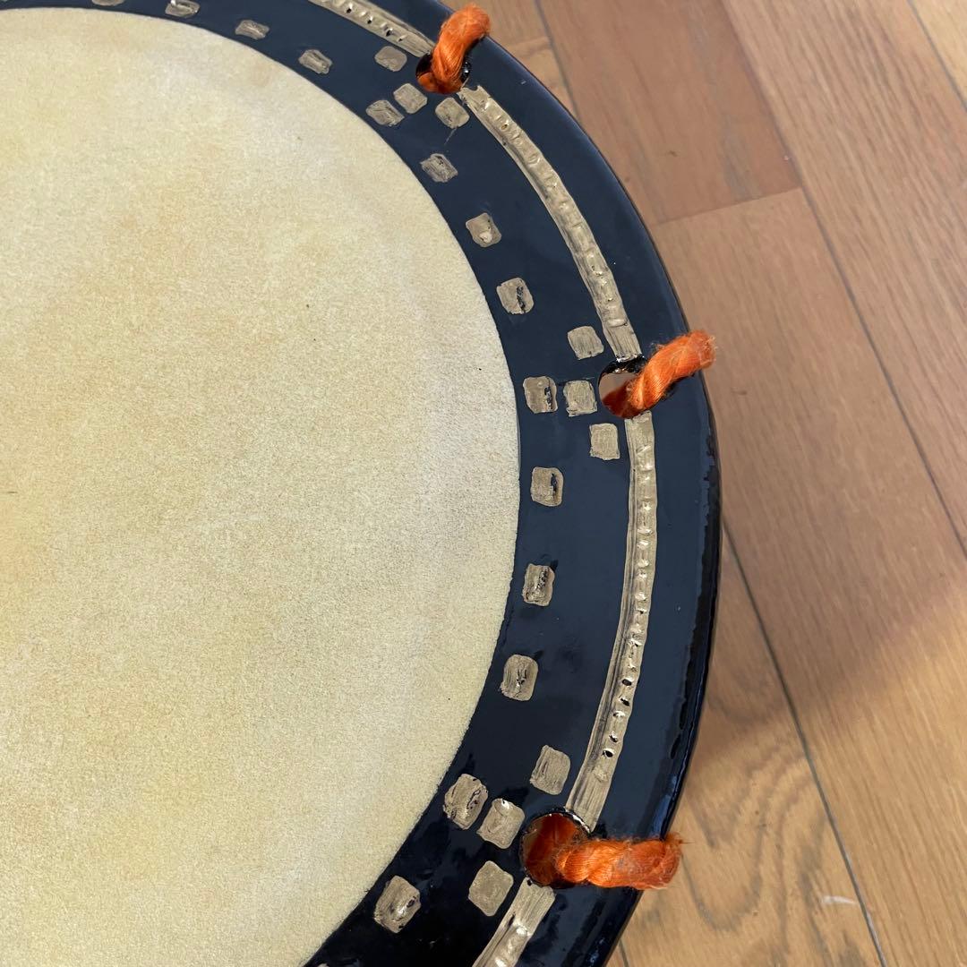 和太鼓 締め太鼓 ソフトケース付き 直径34.5cm 高さ16.5㎝