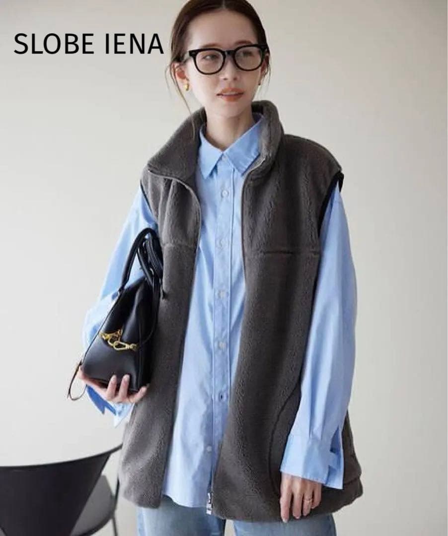 SLOBE IENA ボアスタンドベスト