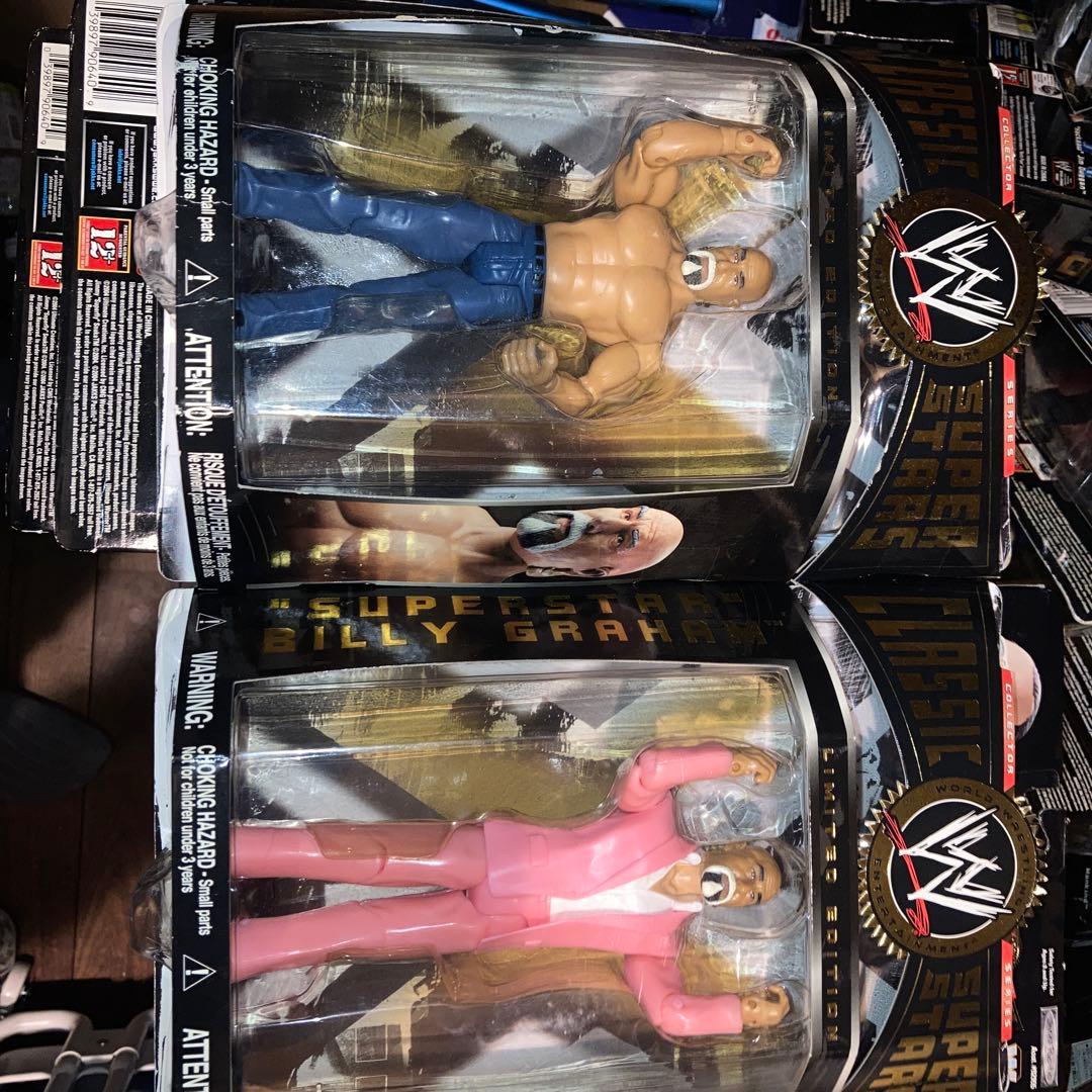 スーパースター・ビリー・グラハム2体セットWWEクラシックスーパースター