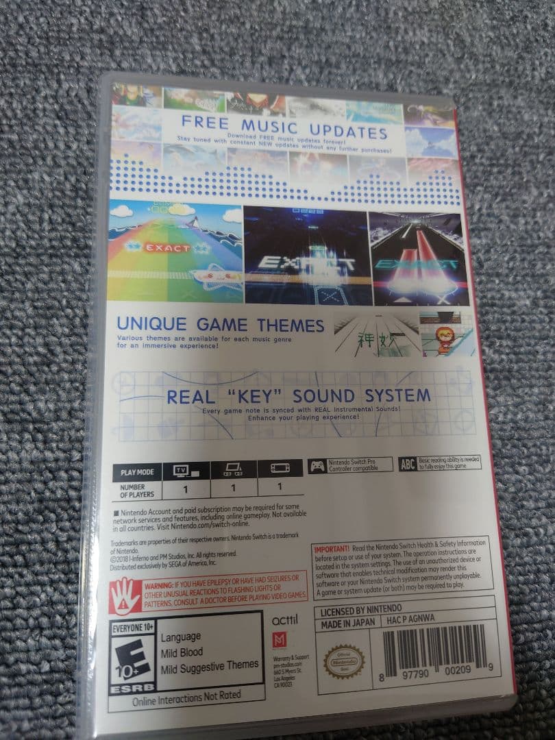 北米版 MUSYNX Switch NDS 海外版 輸入版 スイッチ