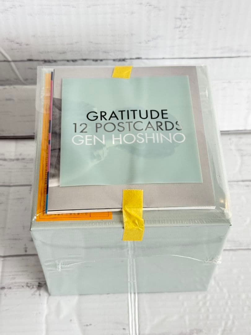 邦楽 GRATITUDE 12 POSTCARDS GEN HOSHINO