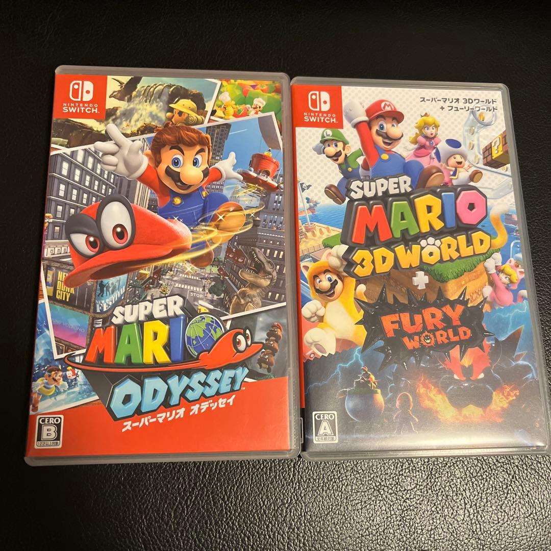 マリオオデッセイ　マリオ3Dワールド+フューリーワールド　Switch版