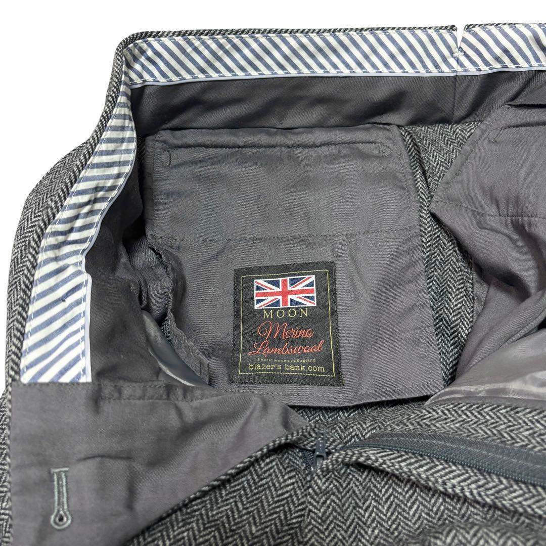 美品 ブラザーズバンクドットコム MOONツイード スーツ セットアップ グレー