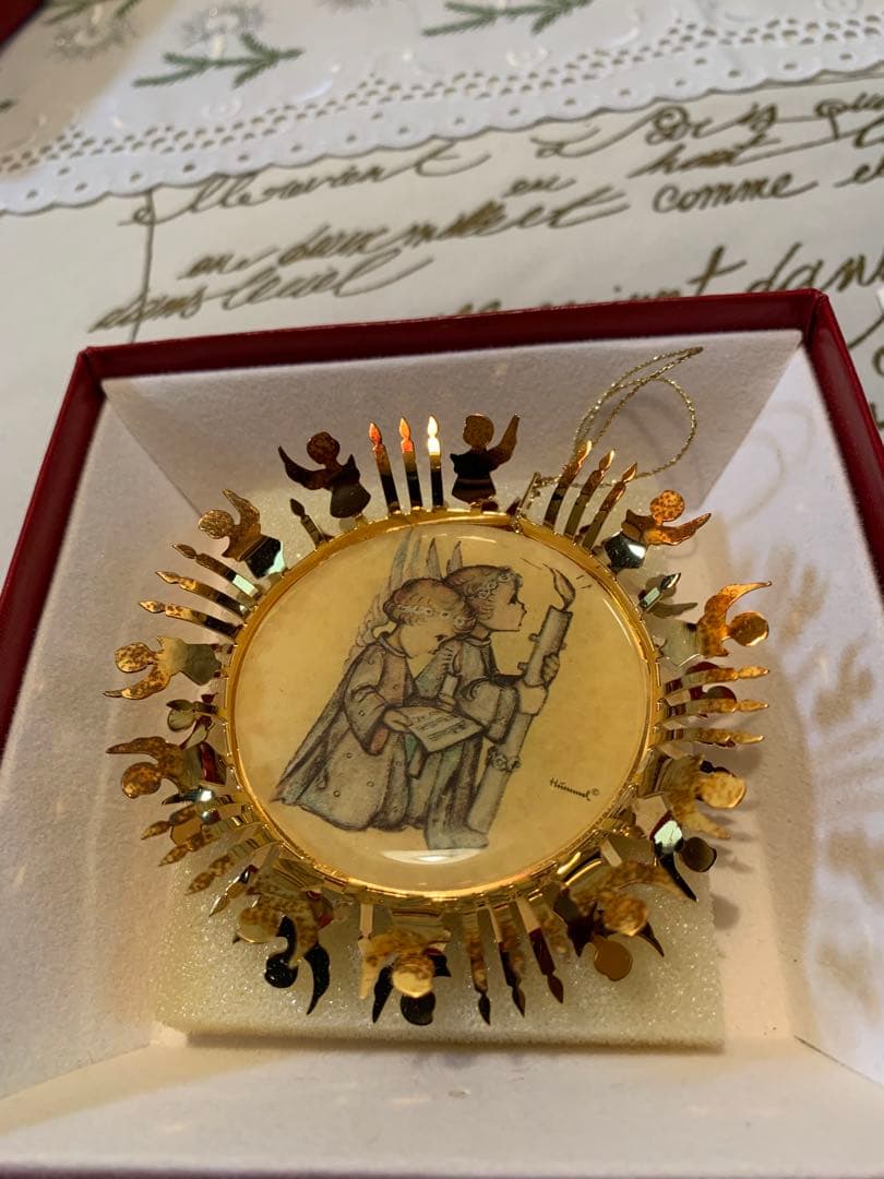 ゲーベル人形　ビンテージ24金仕上クリスマスオーナメントコレクション6個セット！