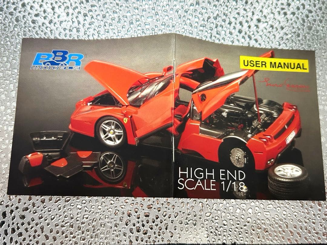 京商 BBR 美品　エンツォフェラーリ　1/18 レッド フルオープン