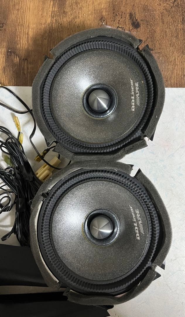 ALPINE DDL-RT17SアルパインSWE-1500スピーカー{ Z }